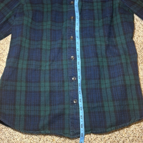 LL BEAN WOMENS FLANNEL SHIRT - Picture 4 of 8